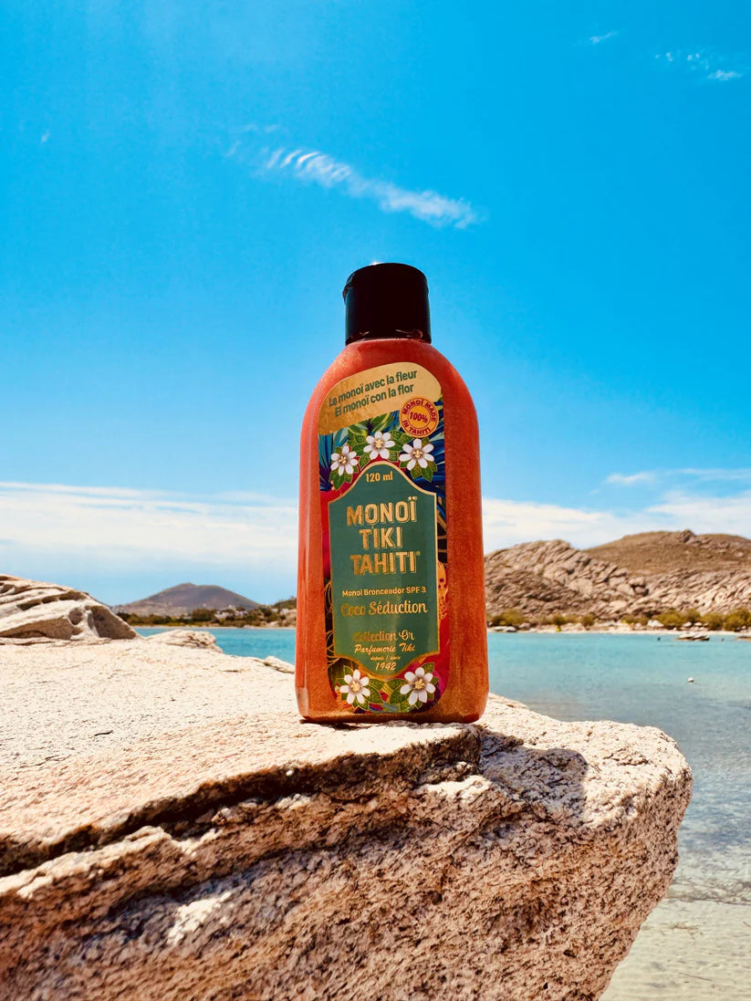 Monoi Tiki Coco Seduction Spf3 with glitter