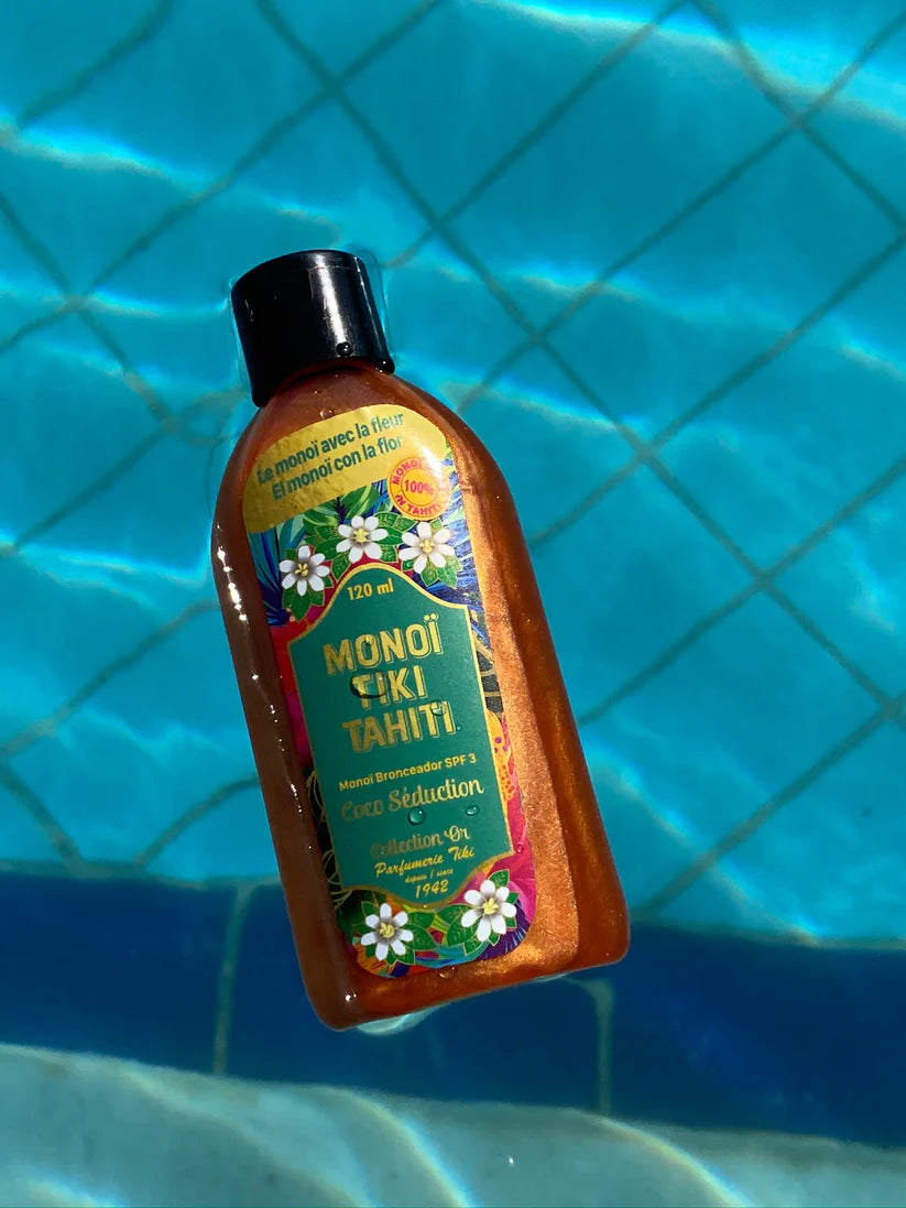 Monoi Tiki Coco Seduction Spf3 with glitter