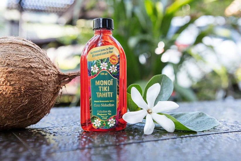Monoi Tiki Coco Seduction Spf3 with glitter