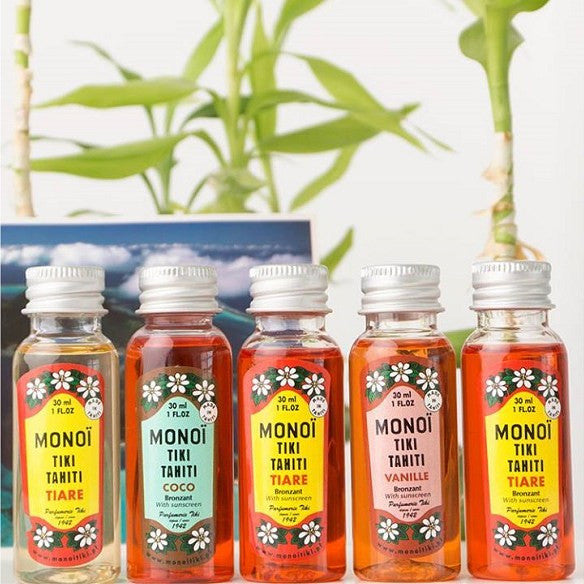 Monoi Tiki Discovery pack with Bronzing oils