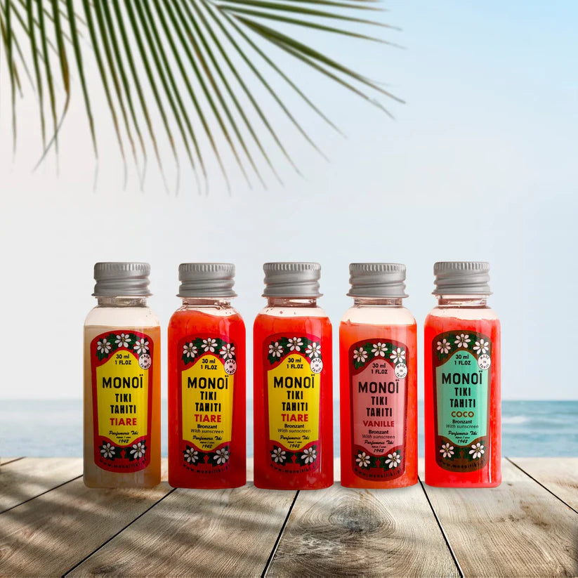 Monoi Tiki Discovery pack with Bronzing oils