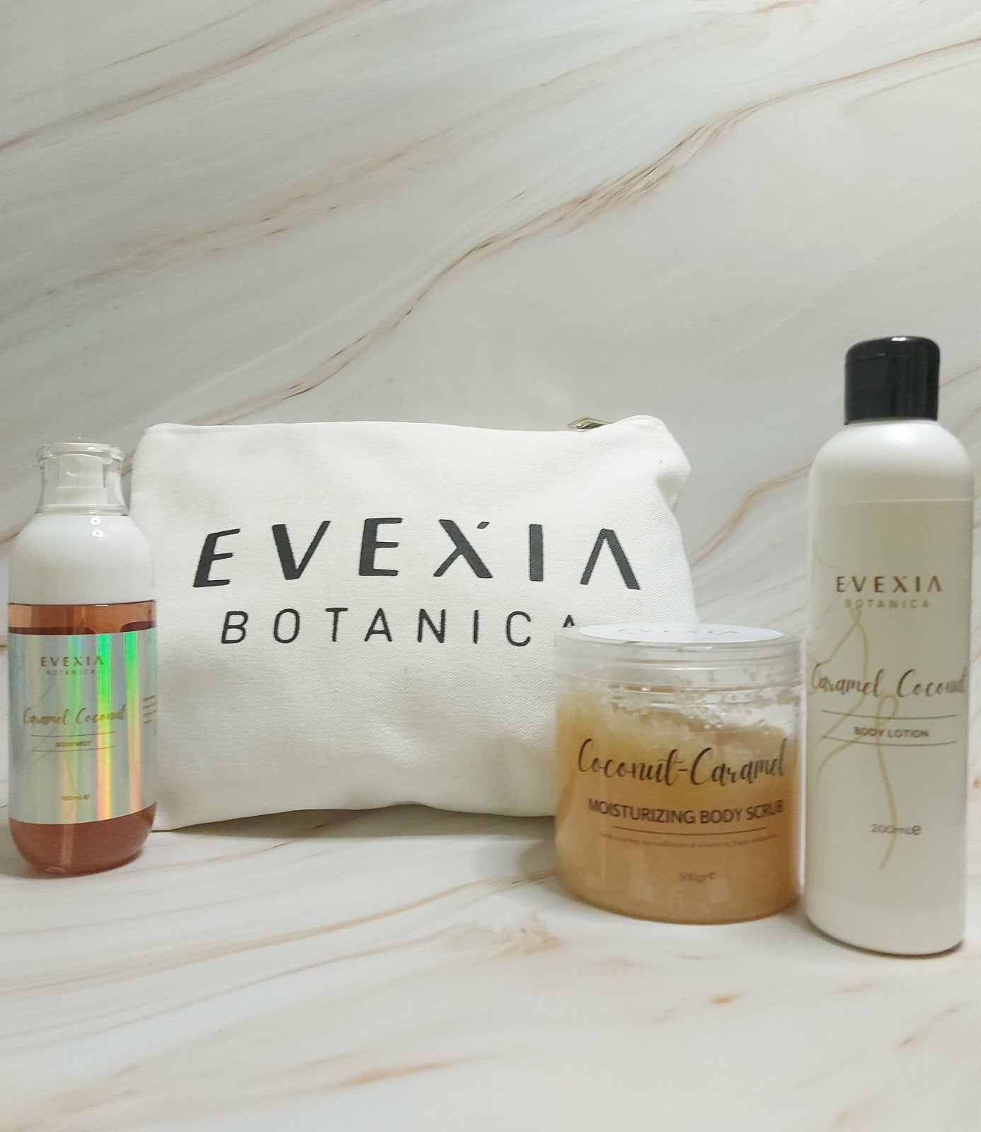 Coconut & Caramel 3 pcs set