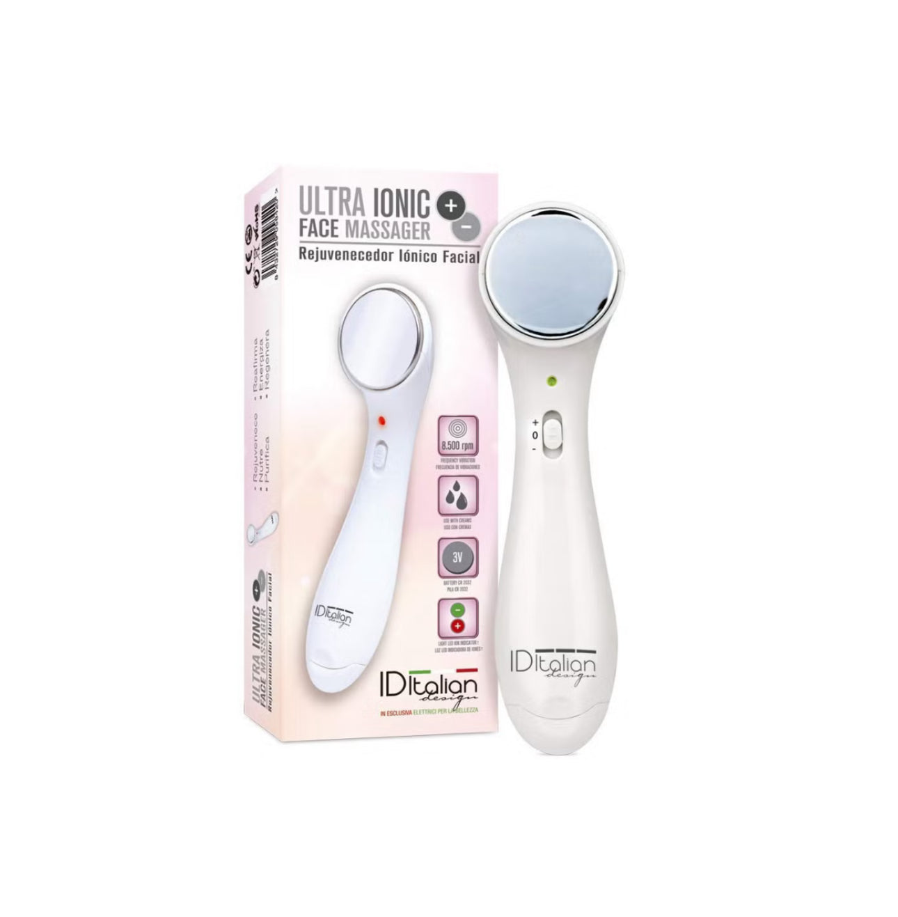 Ultra Ionic Face Massager -rejuvenecedor facial