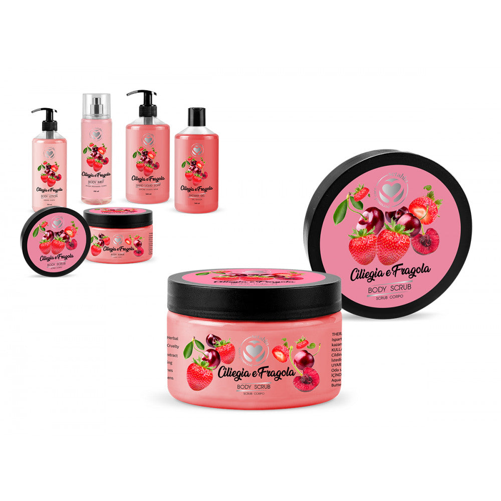 SETABLU Body scrub Cherry & Strawberry