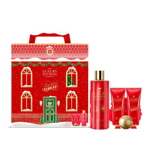 The Luxury Bathing Company Wild Fig & Cranberry 5pcs Gift Set