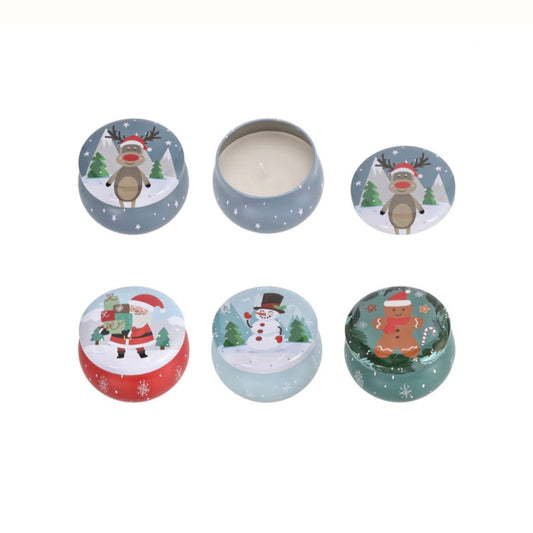 Christmas scented candle