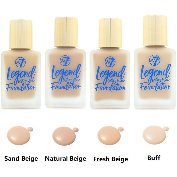 W7 Legend Lasting wear Foundation